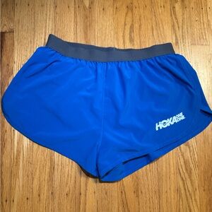 Rabbit HOKA ONE ONE Men's Blue Running Shorts Size Medium